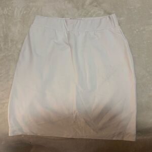 Babaton Classic White Pencil Skirt